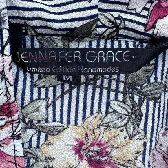 JENNAFER GRACE WOMENS Floral Kimono Robe MEDIUM - Picture 11 of 12